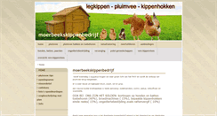 Desktop Screenshot of moerbeekskippenbedrijf.net